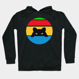 coole schwarze katze Hoodie